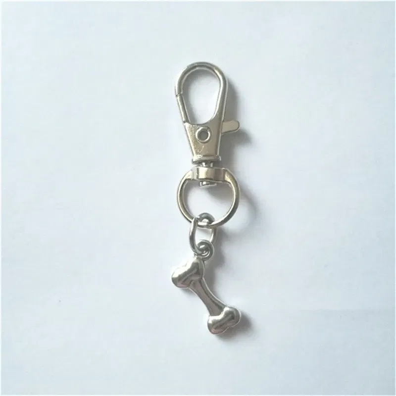 Bone Keychain - Dog Lover Gift - Silver Color Keychain - Gift for Her - Animal Jewelry - Dog Owner Gift - Party Gift