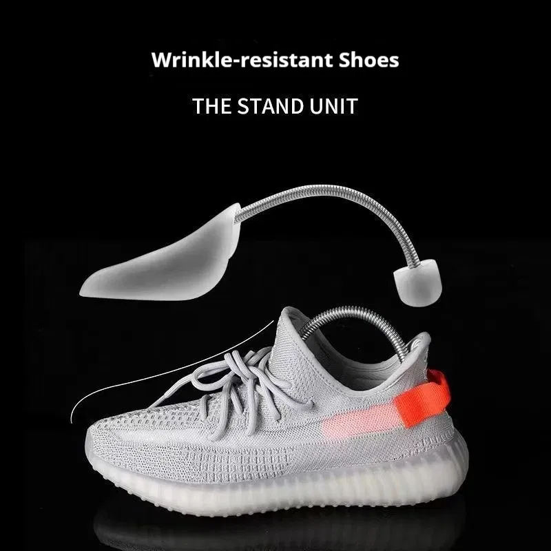 Color: Brown - 1Pair Spring Shoe Trees Anti Deformation Inner Support Shoes Stretcher Shaping Anti Wrinkle Shoe Lasts Men Women Shoes Tree