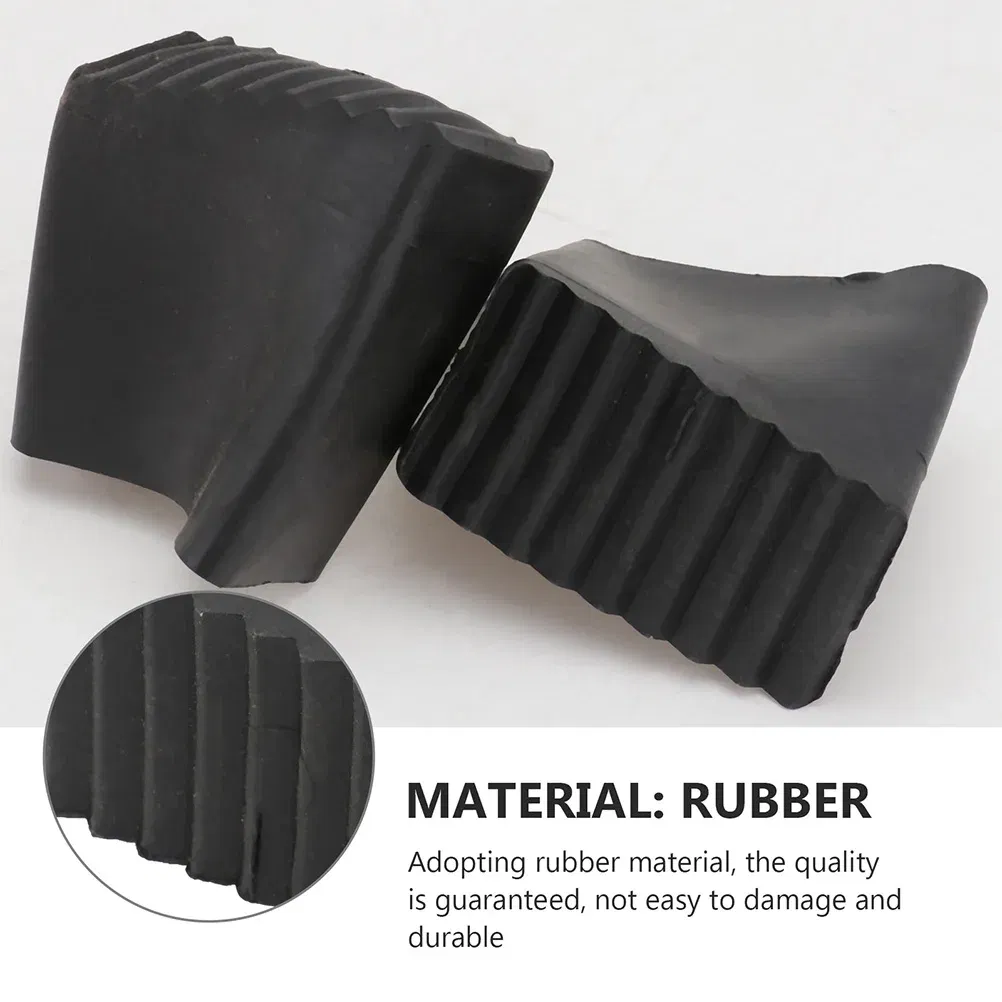4Pcs Ladder Feet Rubber Pads Furniture Feet Pads Table Leg End Caps