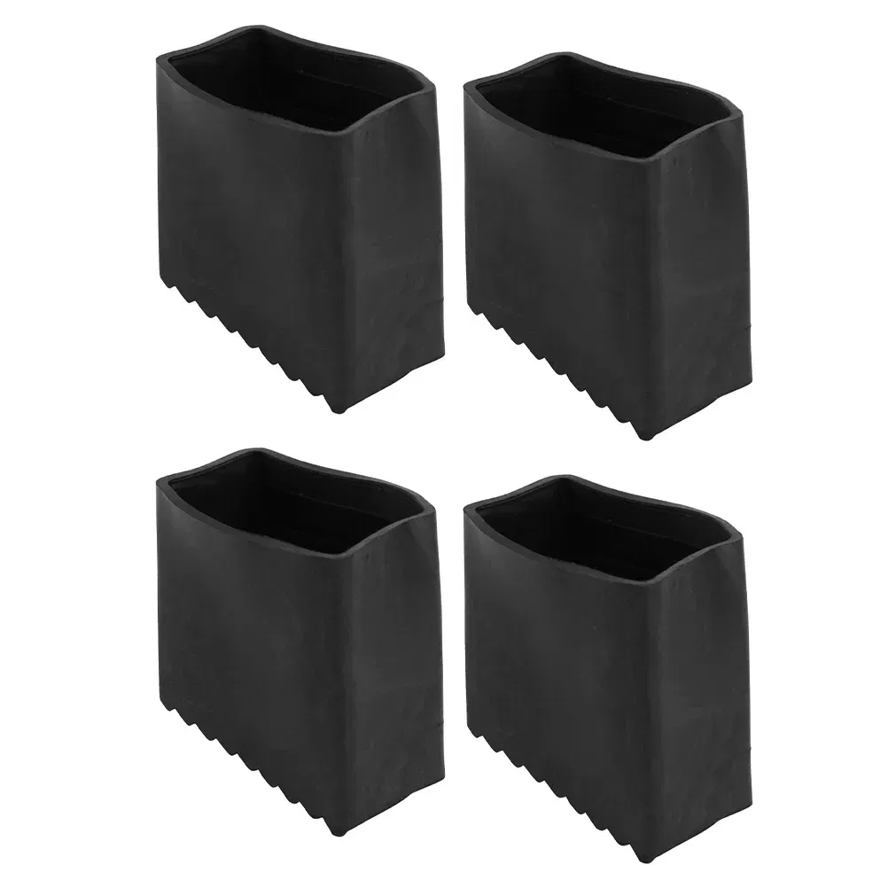 4Pcs Ladder Feet Rubber Pads Furniture Feet Pads Table Leg End Caps