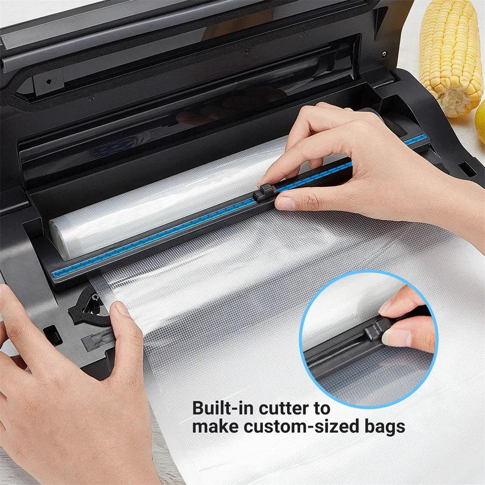 Color: Orange, Ships From: Russian Federation - INKBIRD INK-VS02 Vacuum Sealer Packaging Machine For Food Storage Household Vacuum Food Packer Sous Vide Vacuum bag Rolls