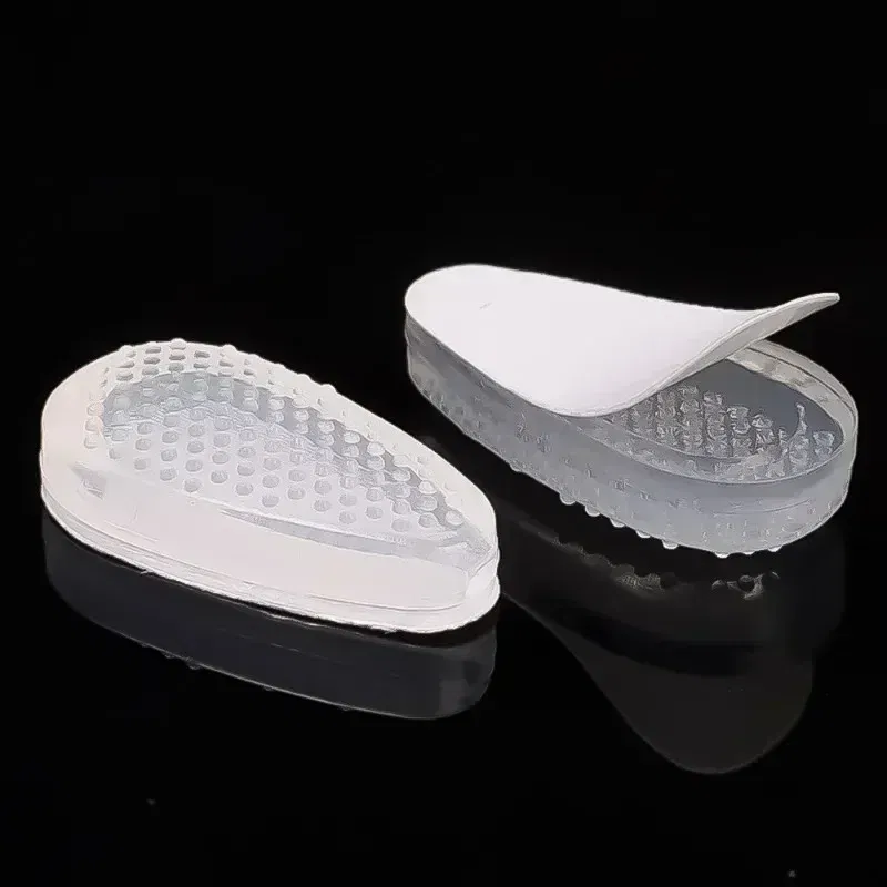 Color: PURPLE - Silicone Glasses Nose Pads Soft Non Slip Air Cushion Nose Holder Transparent Invisible Self Adhesive Sticker Eyewear Accessories
