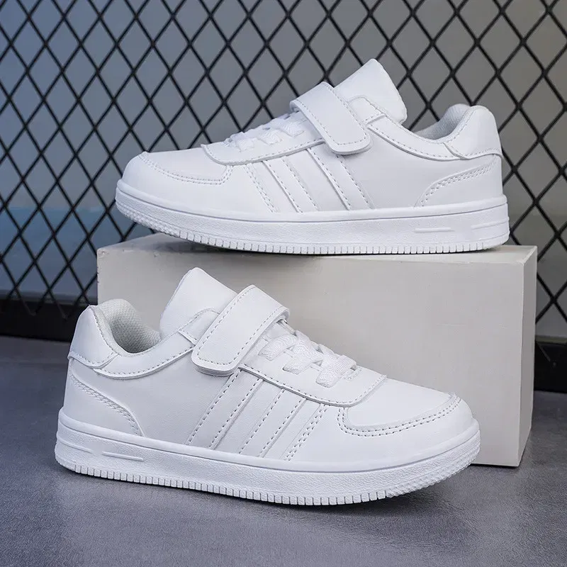 Color: Beige, Shoe Size: 4 - Boy Kids teens Sneakers Winter Shoes Girls Sport Child Leisure Tenis Infantil Casual Warm Fashion Running basket fille 28-39
