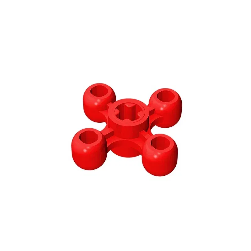 Color: WHITE - Gobricks GDS-1179 Technical Knob Cog / Gear / Wheel compatible lego 32072 children's toys Assembles Building Blocks Technical
