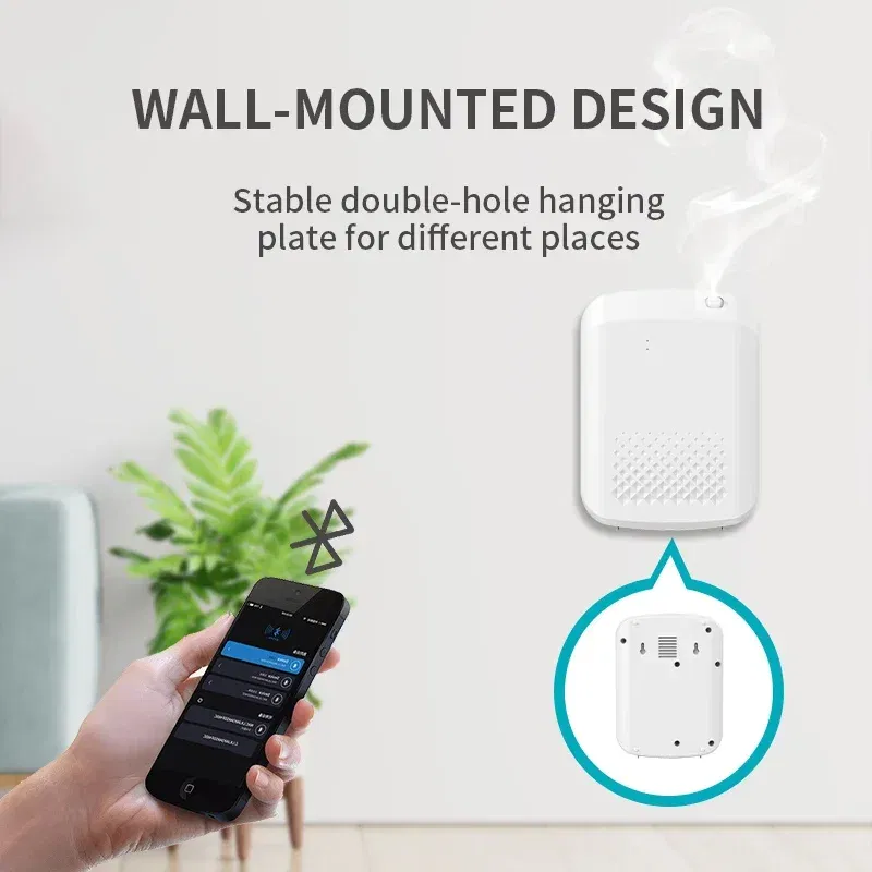 Namste 1000m³ Bluetooth Wifi Perfume Aroma Diffuser Electric Smell for Home Room Fragrance Flavoring Essential Oil Air Freshener