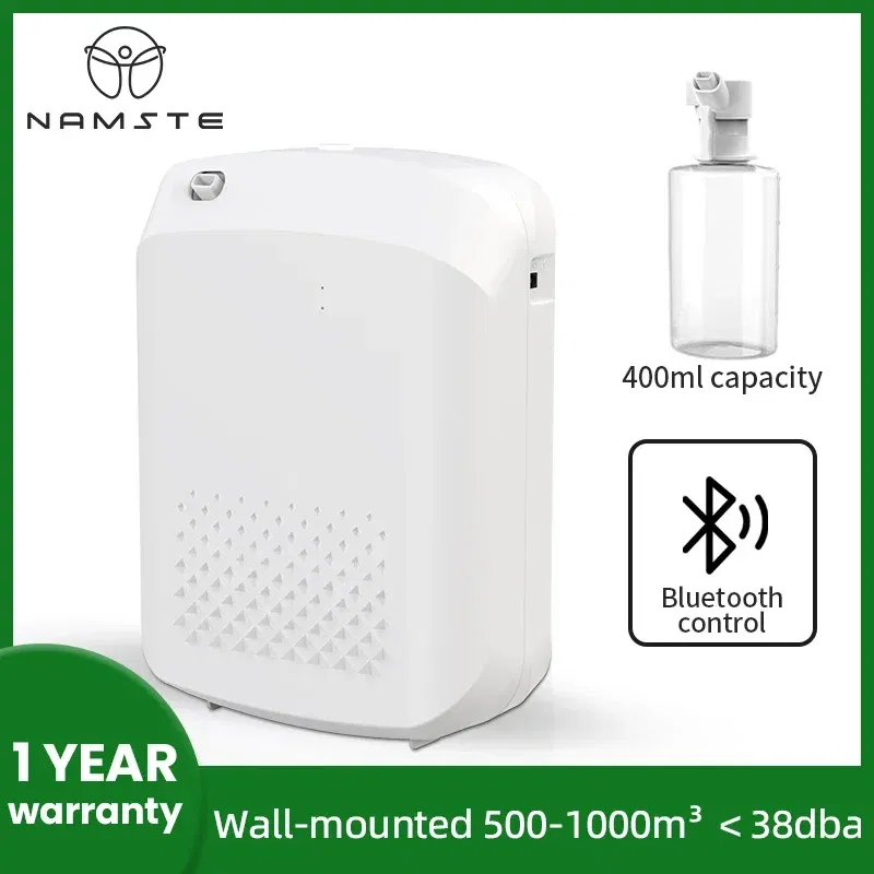 Namste 1000m³ Bluetooth Wifi Perfume Aroma Diffuser Electric Smell for Home Room Fragrance Flavoring Essential Oil Air Freshener