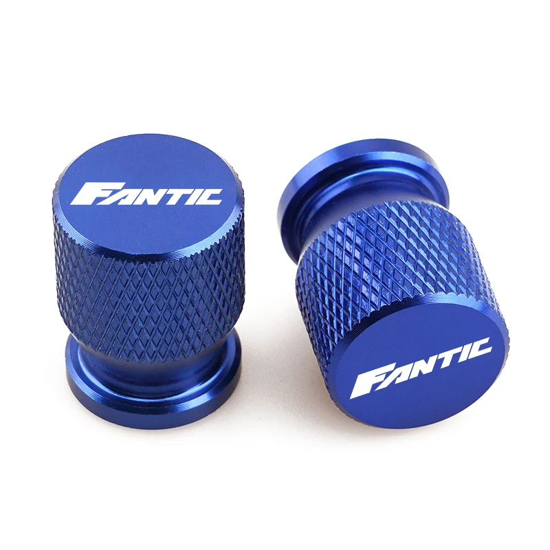 Color: Silver - Motorcycle Tire Valve Caps Fit For FANTIC CABALLERO FLAT TRACK 125 250 500 RALLY/SCRAMBLER 500 ENDURO RANGE XE125/XEF250 450/XE5