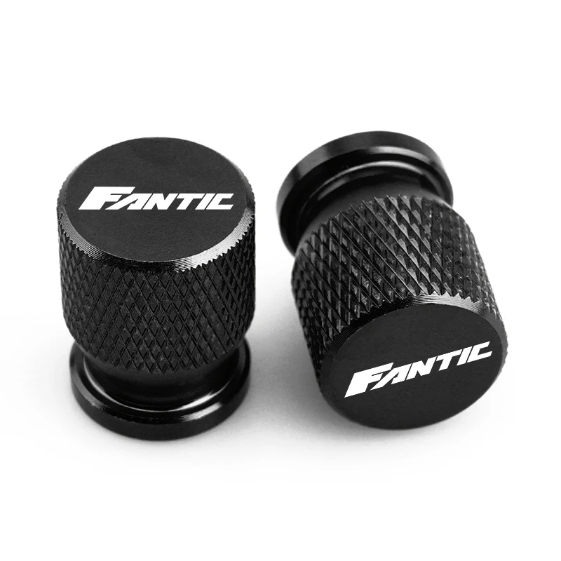 Color: Silver - Motorcycle Tire Valve Caps Fit For FANTIC CABALLERO FLAT TRACK 125 250 500 RALLY/SCRAMBLER 500 ENDURO RANGE XE125/XEF250 450/XE5