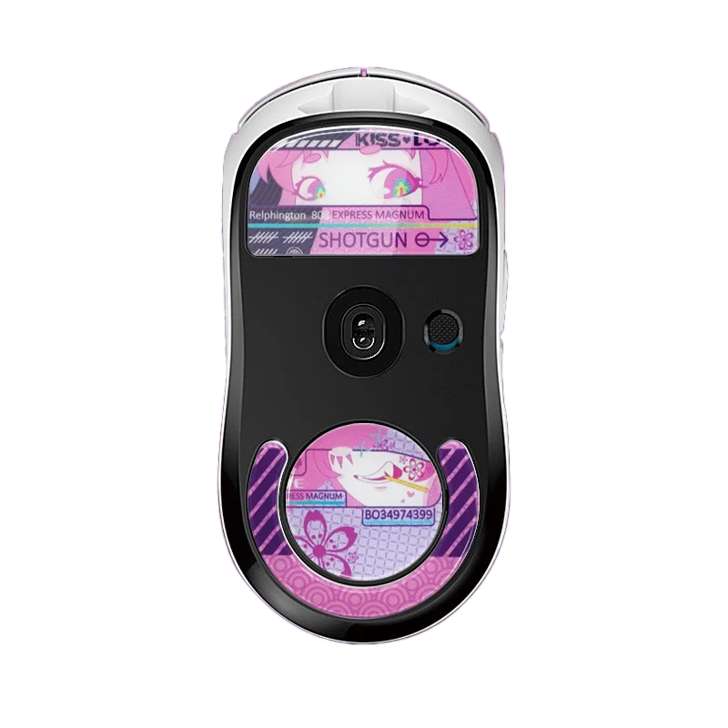 Color: Navy Blue - So Cool Anti Slip Glass Mouse Skates Glide Feet Pad Mouse Feet Sticker For Logitech GPW2 G-pro GPW Glass Mouse Feet Gaming Mouse