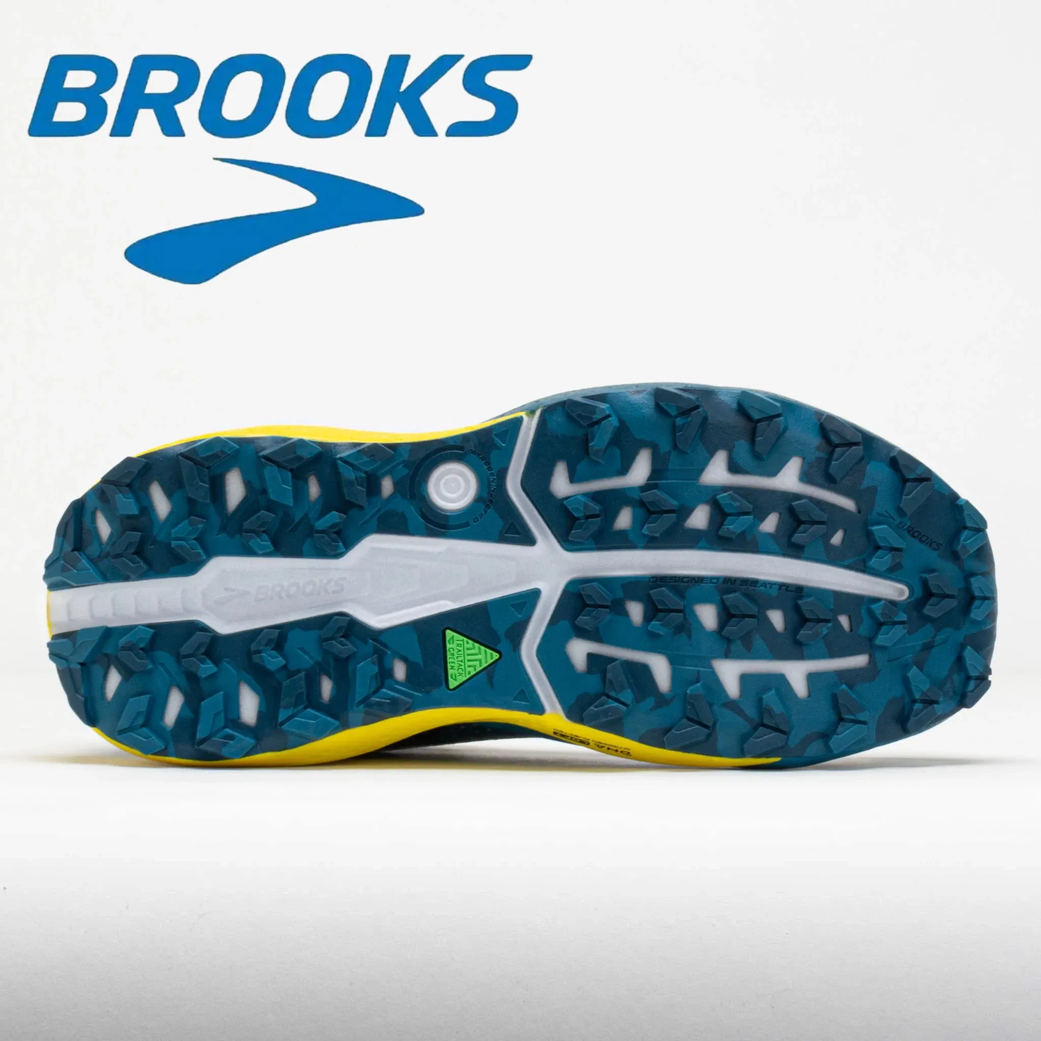 Color: Blue, Shoe Size: 42 - Brooks Men?™s Casual Sneakers Caldera 8 Ultra Trail Running Shoes Breathable Cushioned Long-term Training Sports Jogging Shoes