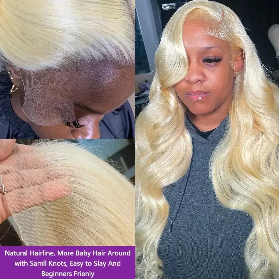 Hair Color: #18, Stretched Length: 20inches, Density: 100%, Ships From: CHINA - Blonde 613 HD Lace Frontal Wig 13x6 Body Wave HD Lace Frontal Wig 613 Colored Human Hair Wigs 30 Inch Long Loose Deep Wig Blonde