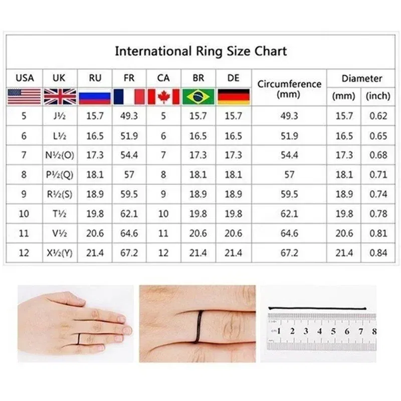 Main Stone Color: WHITE, Ring Size: 5 - Huitan Classic 4 Claws Design Round Zirconia Women Wedding Engagement Rings 3 Colors Available Low-key Bridal Jewelry Hot Sale