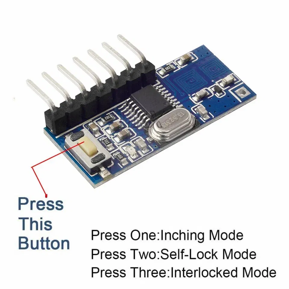 Color: Pink - 100PCS RX480E RX480E-4WQDTXx100 RX480E-4CDTXx100 RX480E-4 RX480E-3 1527 / 2262 315 / 433MHz Wireless receiving decoding module