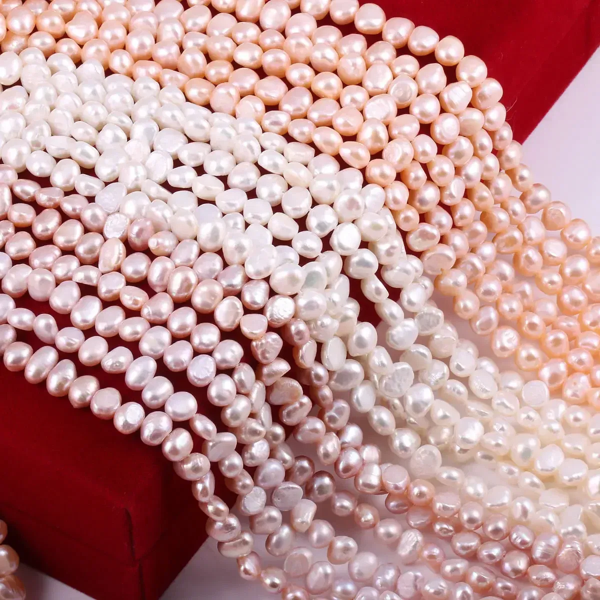 Color: light green, Item Diameter: 20mm - Natural Freshwater Pearl Baroque White pink Irregular Beads for Jewelry Making DIY Earrings Bracelet Necklace Accessories