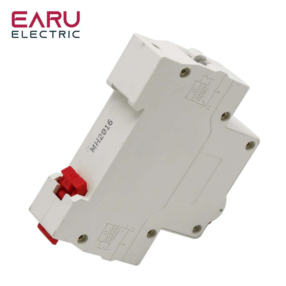 Rated Current: 10A, Ships From: CHINA - 1P AC MCB DZ47-63 C Type 230/400V~ 50HZ/60HZ Mini Circuit Breaker 3A 6A 10A 16A 20A 25A 32A 40A 50A 63A Mounting 35mm Din Rail