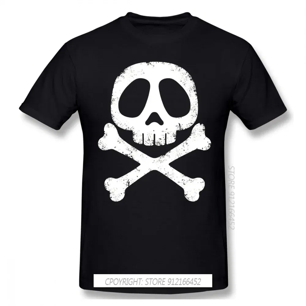 Color: Navy Blue, Size: S - Cool Black TShirt Space Pirate Captain Harlock Arcadia Kei Yuki Anime Homme T-Shirts Tee Pure Cotton Oversize Short Sleeve