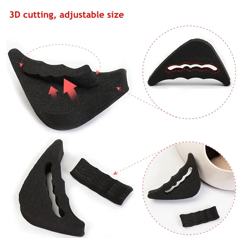 Color: WHITE, Ships From: ITALY - High Heel Toe Plug Insert Shoe Big Shoes Toe Front Filler Cushion Pain Relief Protector Foot Care insert Women Shoes Accessories