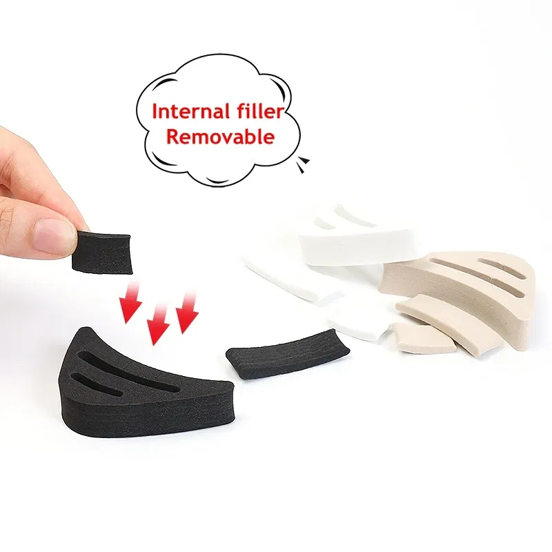 Color: WHITE, Ships From: ITALY - High Heel Toe Plug Insert Shoe Big Shoes Toe Front Filler Cushion Pain Relief Protector Foot Care insert Women Shoes Accessories