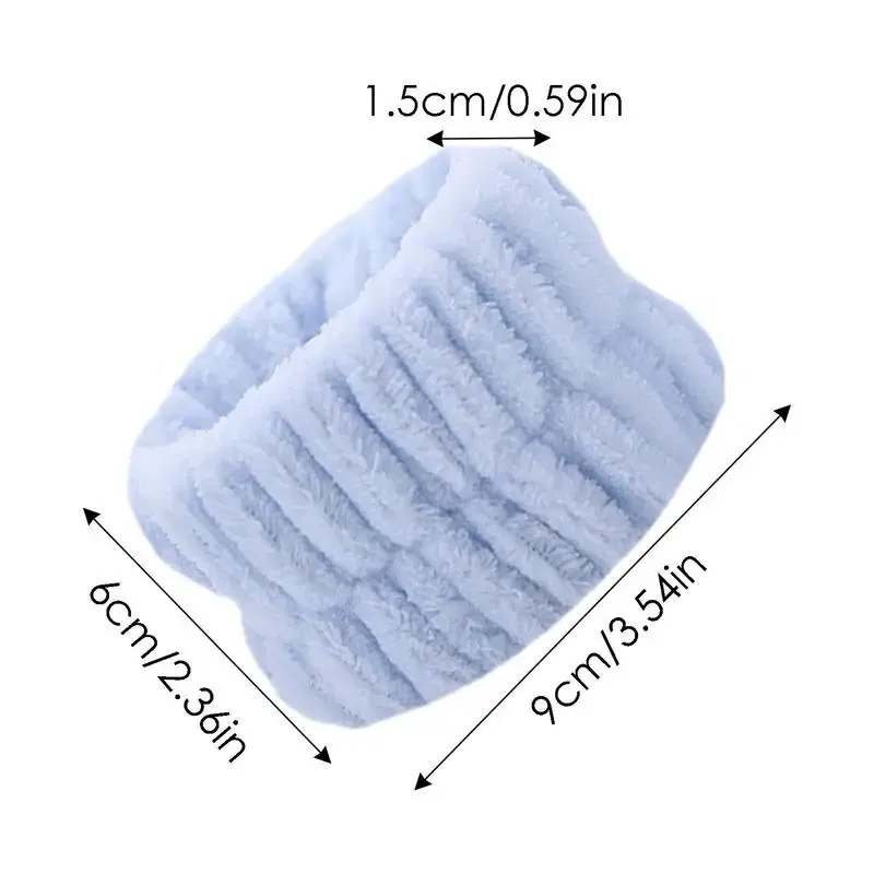Color: Pink, Ships From: CZECH REPUBLIC - 2pc Wrist Washing Belt Soft Microfiber Towel Wristbands For Washing Face Water Absorption Washing Prevent Wetness Wrist Washband