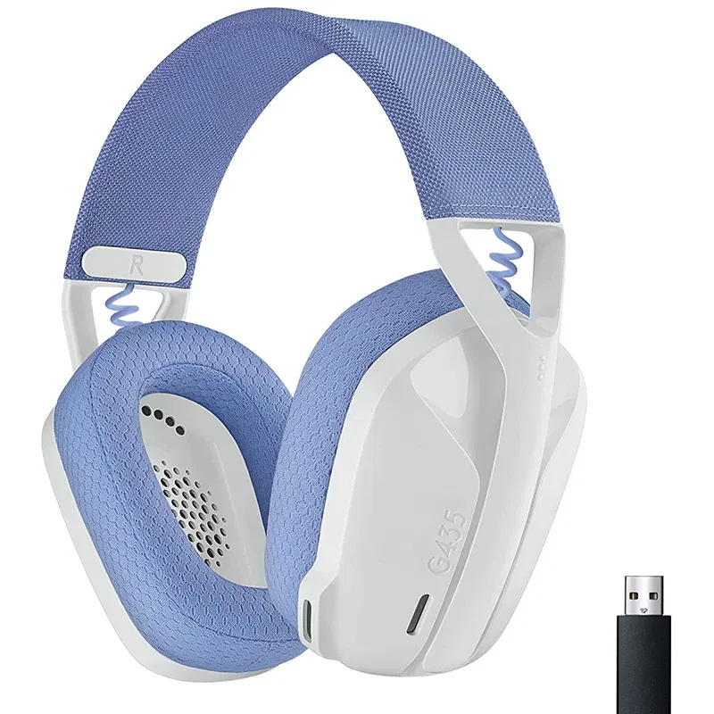 Color: black, Ships From: CHINA - New! G435 LIGHTSPEED Bluetooth Wireless Gaming Headset Surround Sound Headphone Over-Ear For PC Laptop Games And Music .