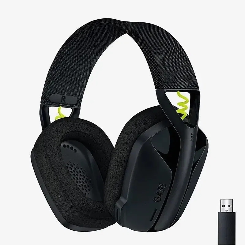 Color: black, Ships From: CHINA - New! G435 LIGHTSPEED Bluetooth Wireless Gaming Headset Surround Sound Headphone Over-Ear For PC Laptop Games And Music .
