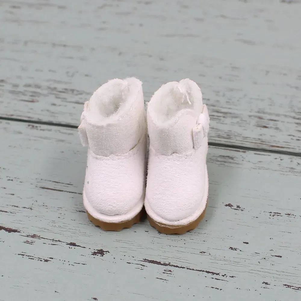Color: green, Size: One Size - ICY DBS Blyth doll toys shoes winter boots snow shoes about 3.5cm toy shoes