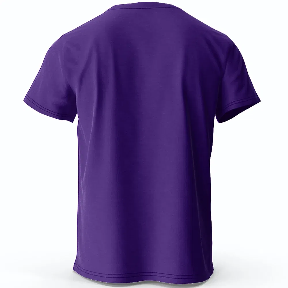 Color: Blue, Size: L - Funny Brain Power Printed 100% Cotton T-Shirt, Soft & Breathable Round Neck Short Sleeve Tee, Unisex Quirky Style