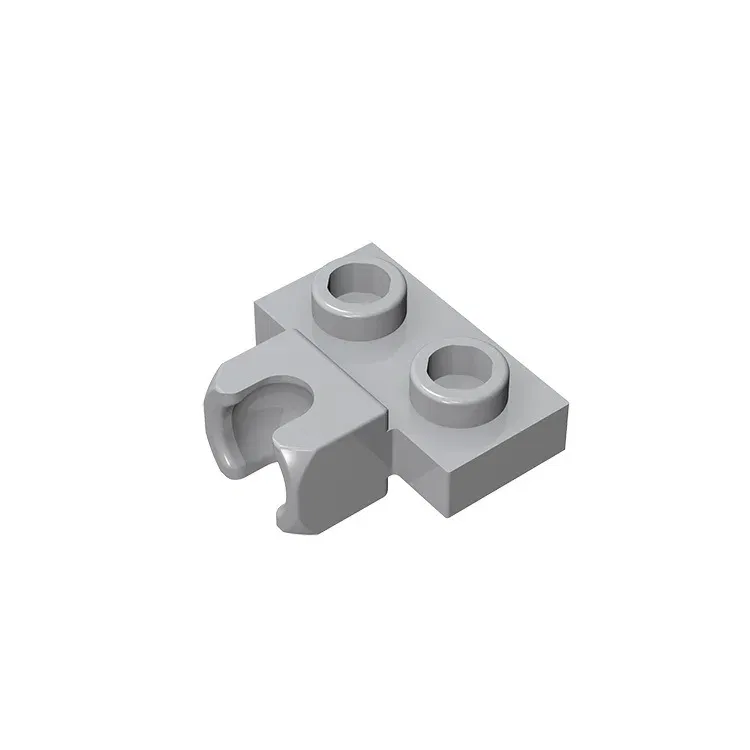 Color: Red - MOC PARTS GDS-850 Plate, Modified 1 x 2 with Small Tow Ball Socket on Side compatible with lego 14704 pieces of children's toys