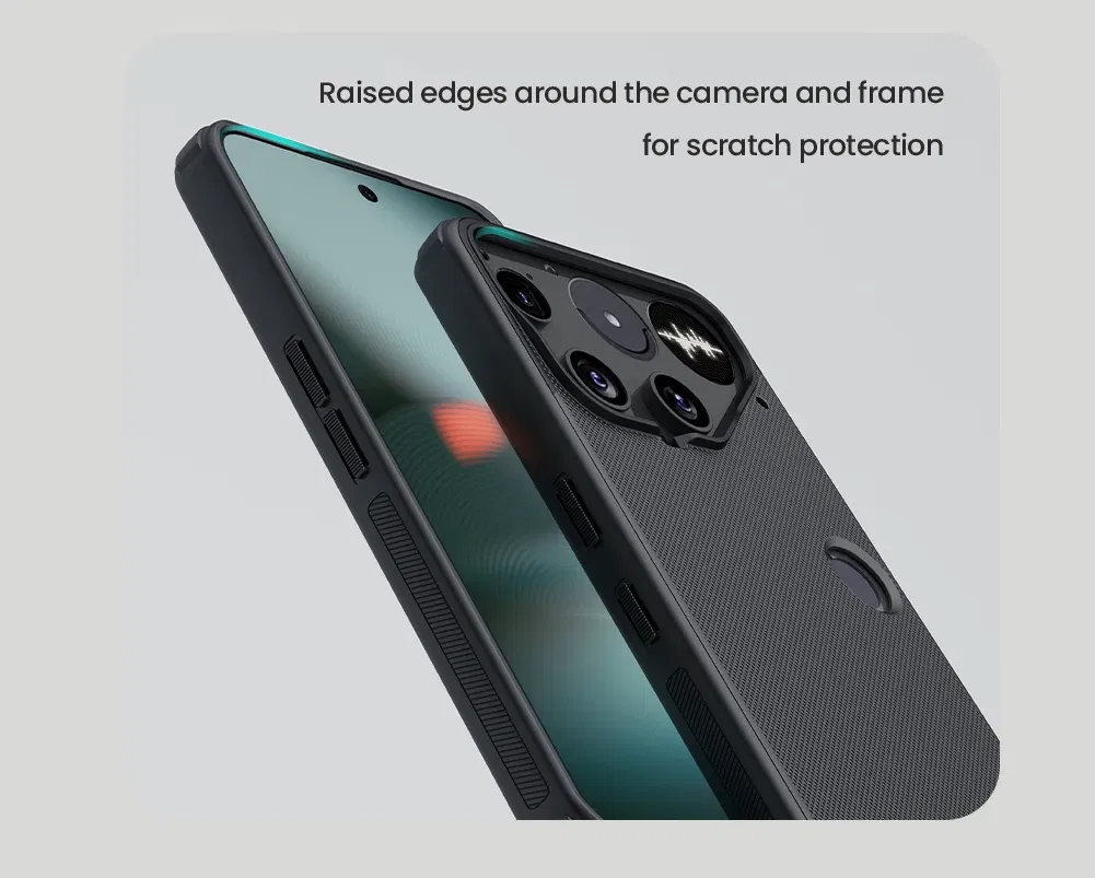 Color: Silver, Compatibility by Model: Nothing Phone (3) - Nillkin For Nothing Phone 3 5G Case Super Frosted Pro Soft TPU Frame and PC Hard Matte 360 Protection Back Cover Phone Case