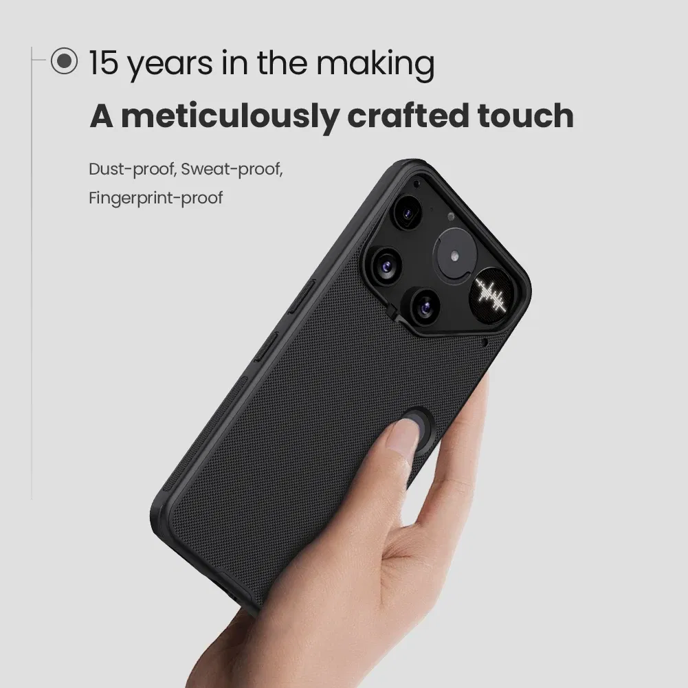 Color: Silver, Compatibility by Model: Nothing Phone (3) - Nillkin For Nothing Phone 3 5G Case Super Frosted Pro Soft TPU Frame and PC Hard Matte 360 Protection Back Cover Phone Case