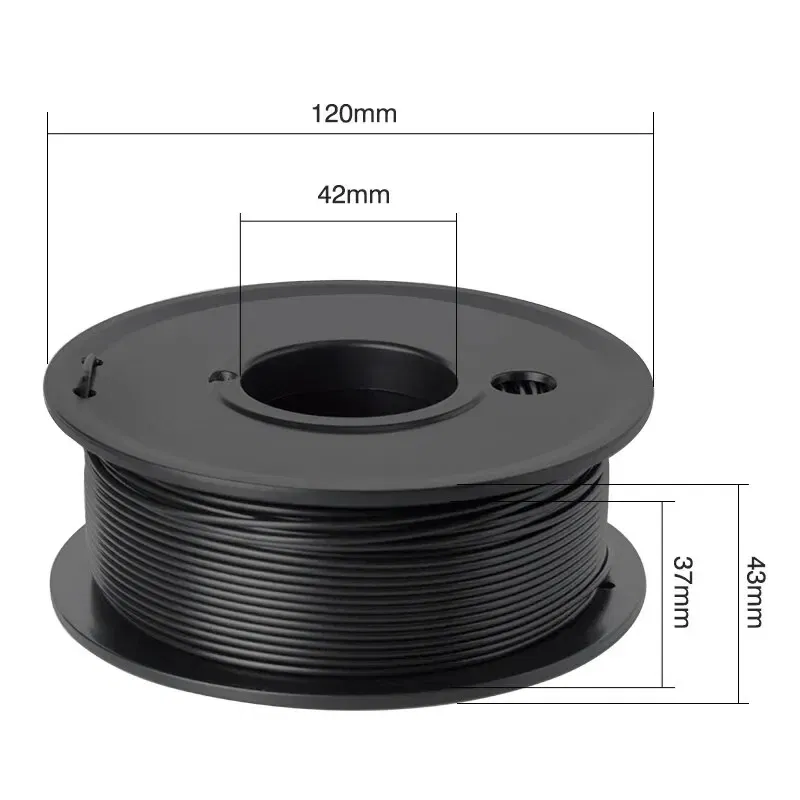 Color: Brown - SUNLU 3D Filament for PLA META 1.75mm Printer Filament 0.25KG 100% No Bubble Printing Materials for 3D Printer& Pen