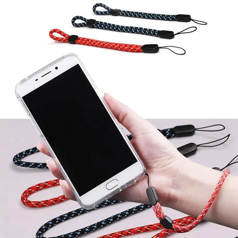 Color: Red / Pink - Hand Wrist Strap Lanyard Adjustable Colorful Nylon Hand Wrist Straps for GoPro Camera Keys Keychain Phone USB Flash Drive Badge