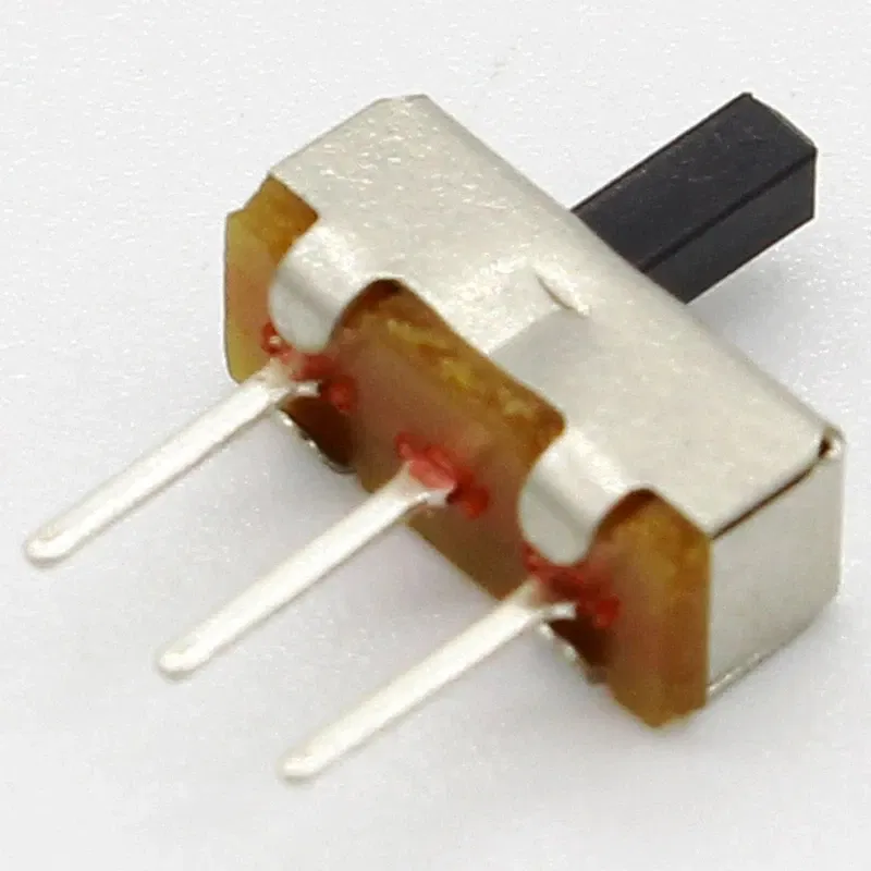 Color: black, Size: 4XL - 10PCS Slide Switch Micro-power Toggle Switch Single and Double-row Direct-inserted Horizontal Sliding Second Gear Third Gear