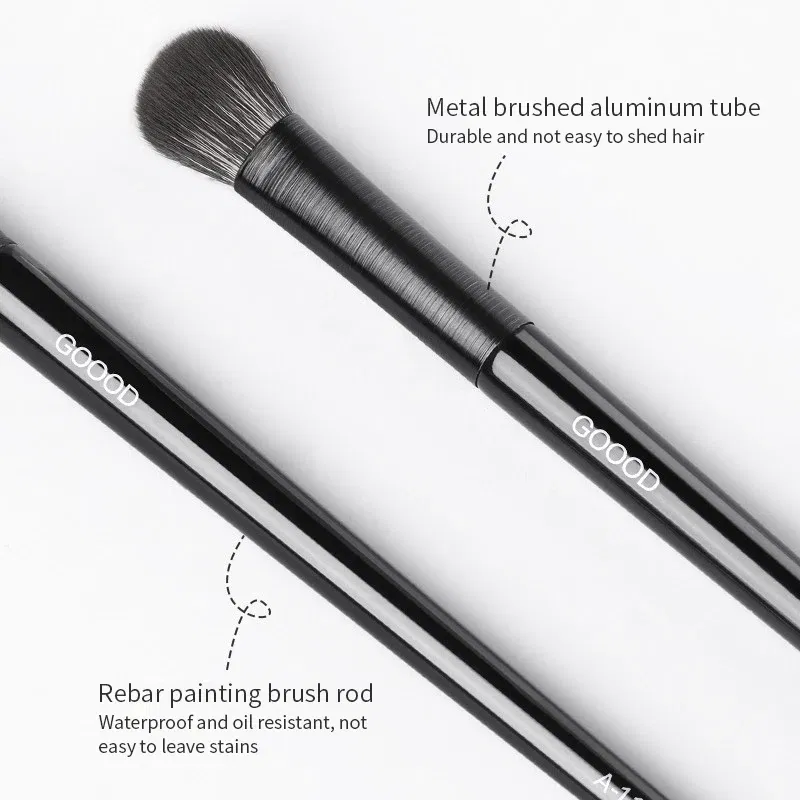 Handle Color: black, Ships From: CHINA - Natural Eye Makeup Brushes Set Eyeshadow Brush Eyebrow Contour Eyeliner Brush Women Eyes Cosmetic Blending Detail Make Up Tools