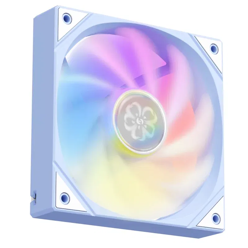 Color: Blue, Blade Color: Other, RGB Support: A-RGB - ZEAGINAL YESTON YT-120 Chassis cooling fan 120x120x25mm/800~1800RPM The Cherry pupil flower marries theme