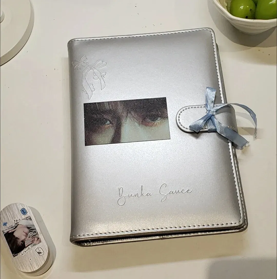 Color: Dark Grey - MINKYS PU Leather Silver A5 Kpop Photocards Collect Binder idol Photo Card Book Idol Storage Album Stationery