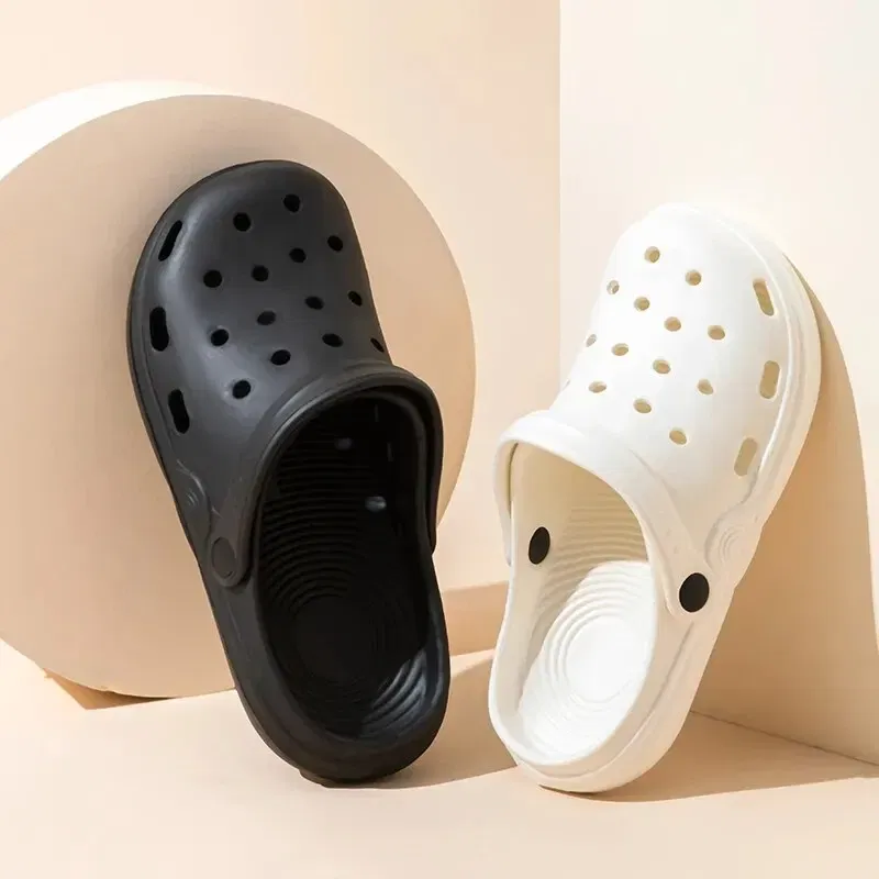 Shoe Size: 36, Color: Pink - Dongdong Shoes Women's New Trendy Summer Thick Sole Increase Anti Slip Fashion Work Beach Baotou Slippery Sandals Zyt2354