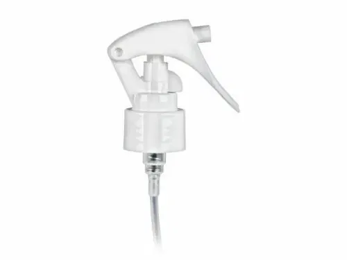 Color: Light Grey, Specifications: 60ml - Plastic 24-410 28-410 mini trigger sprayer with 6.3 inch dip tube with lock button