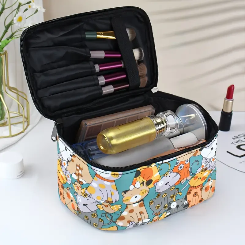 Canvas Lunch Bags Children Portable Functional Canvas Stripe Insulated Thermal Food Picnic Kids CoolerWaterproof Bag Tote