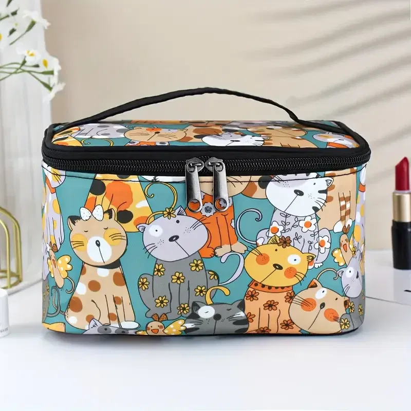 Canvas Lunch Bags Children Portable Functional Canvas Stripe Insulated Thermal Food Picnic Kids CoolerWaterproof Bag Tote