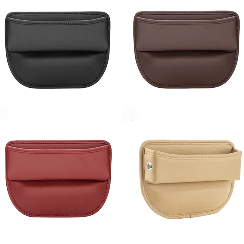 Color Name: Gold - Car Front Seat Crevice Storage Box Pocket For BMW E46 E39 E60 E90 E36 F30 F10 X5 E53 E70 E34 E30 F20 F15 G30 G31 Car Accessories
