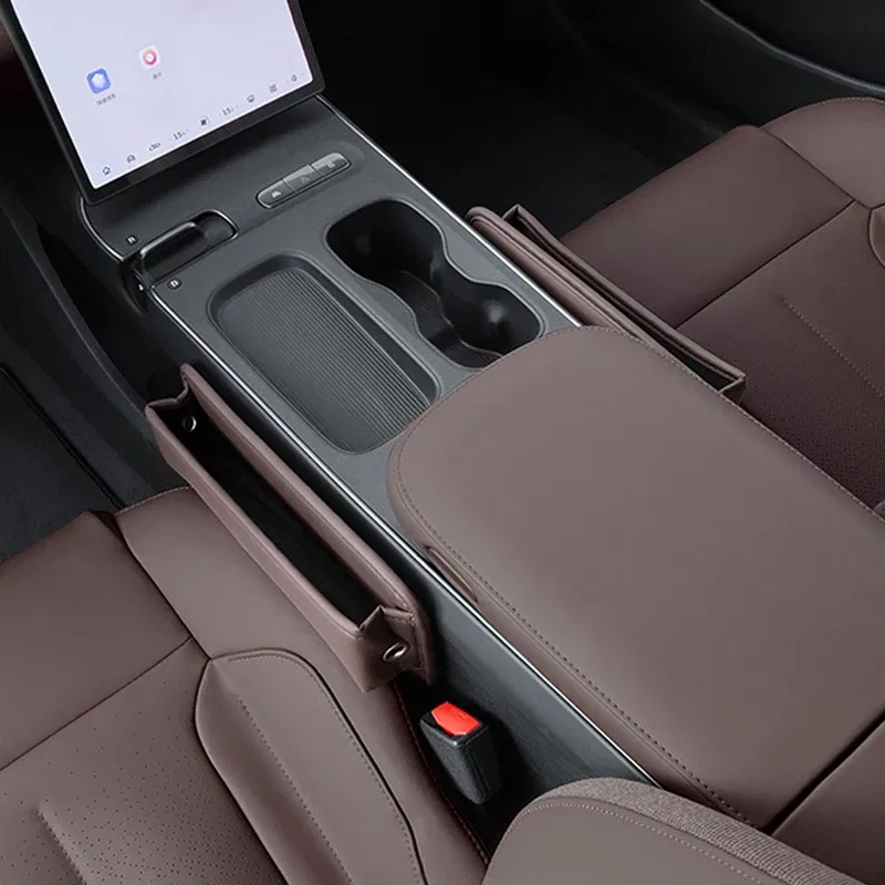 Color Name: Gold - Car Front Seat Crevice Storage Box Pocket For BMW E46 E39 E60 E90 E36 F30 F10 X5 E53 E70 E34 E30 F20 F15 G30 G31 Car Accessories
