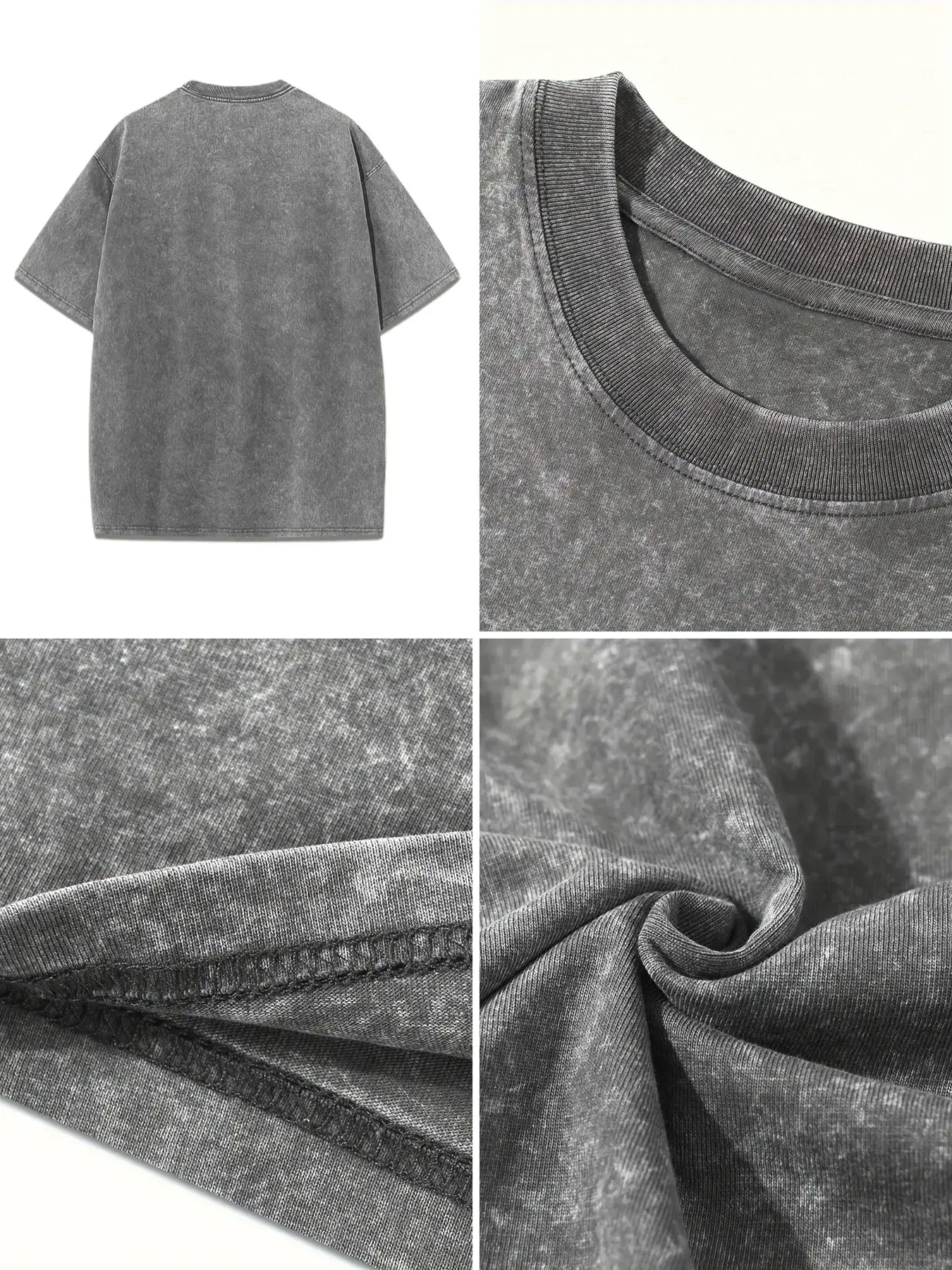 Color: Brown, Size: L - Summer Lemon Washed T-Shirts Womens Cotton Oversized O-Neck T Shirts Fresh Fruit Prints Tops Casual Short Sleeve Woman Clothes