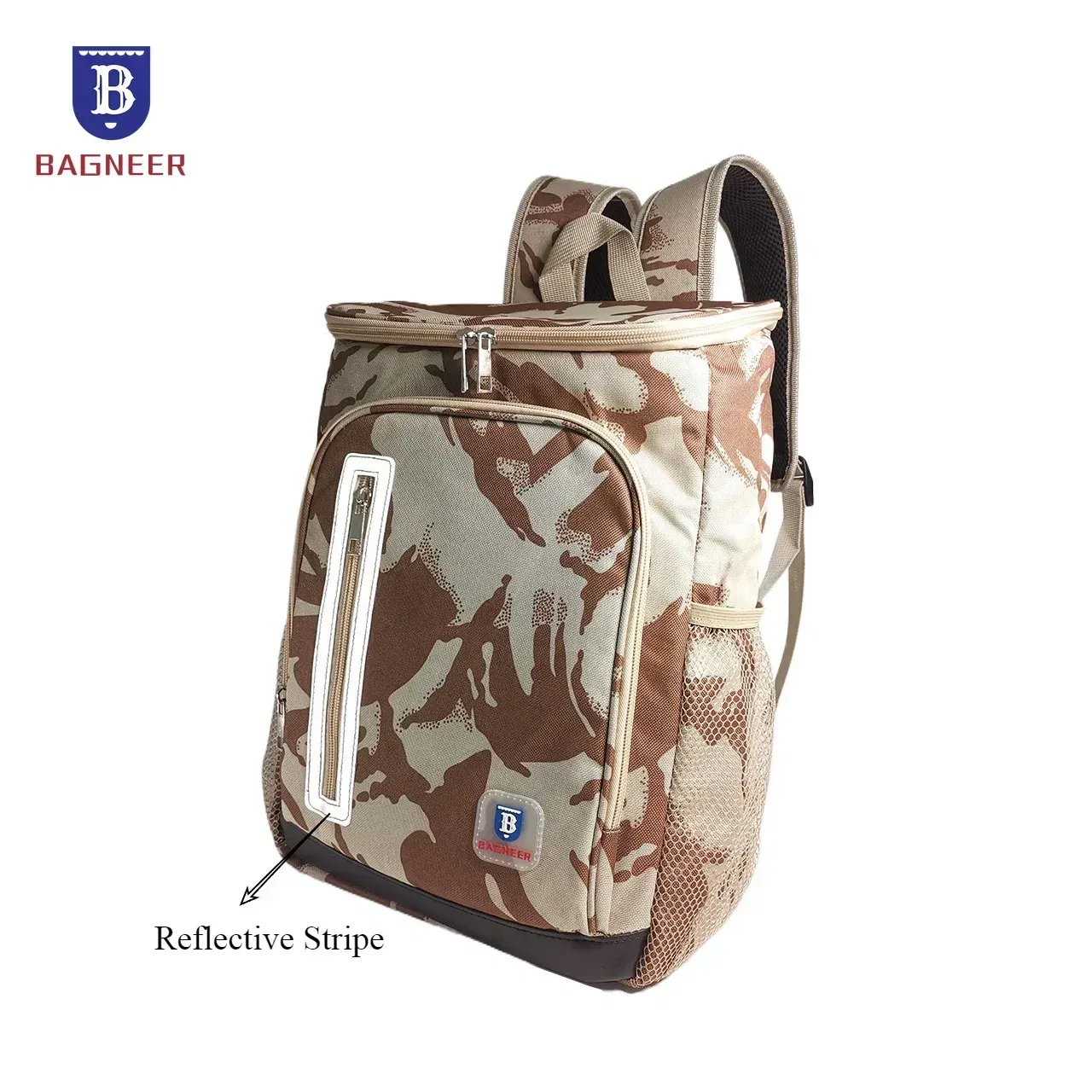 Color: green - 20L Outdoor Thermal Backpack Cooler Bags Insulated Lunch Bag Leakproof Camping Beer Drink Picnic Backpack Food Fresh Keeping Bag