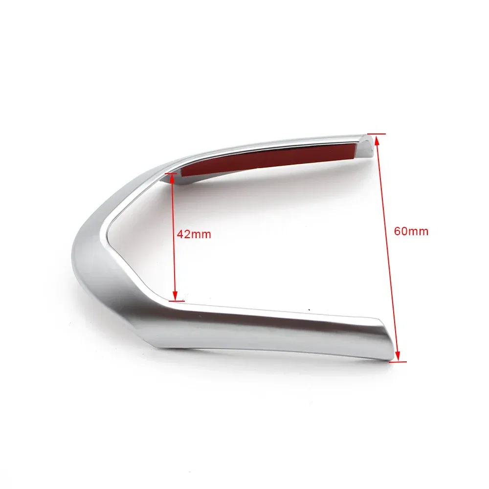 Chrome Steering Wheel Button Cover Trim Car Sticker for BMW F20 F22 F32 F10 F06 F15 F16 M-Sport