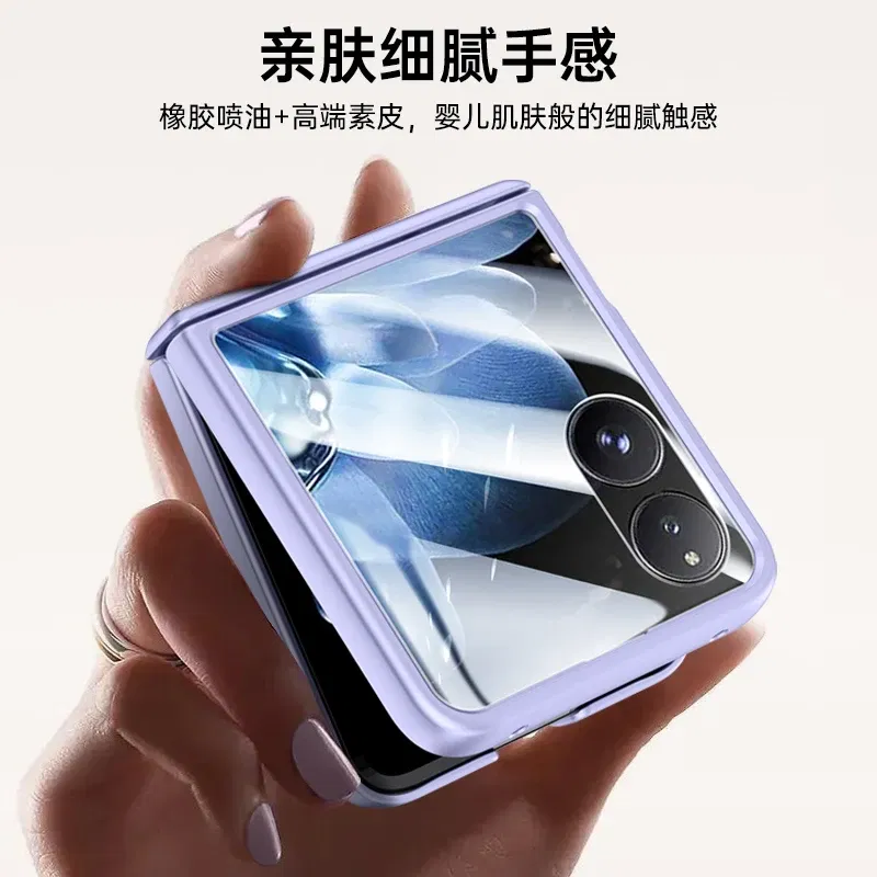Color: black, Material: ABS - For Xiaomi Mix Flip Case Luxury Electroplating Leather Hinge Cover ForXiaomi Mix Flip Shockproof Bumper Camera Protection Shell