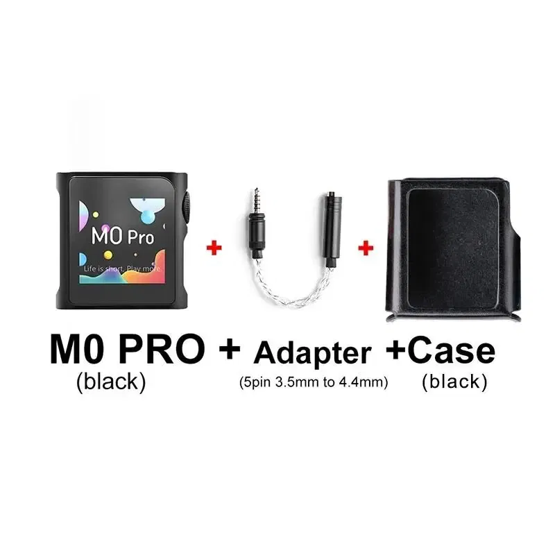 Color: WHITE, Ships From: CHINA - New! M0 Pro Hi-Res Audio HIFI Bluetooth Portable Music MP3 Player DAP USB DAC Dual ES9219C LDAC aptX PCM384 DSD128