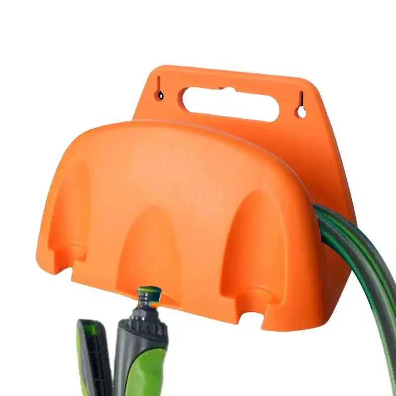 Color: Black, Ships From: CHINA - Garden Hose Hanger Wall Mounted Heavy Duty Hose Hanger Durable Water Hose Holder Garden Hose Hooks Hose Rack For garden Outside