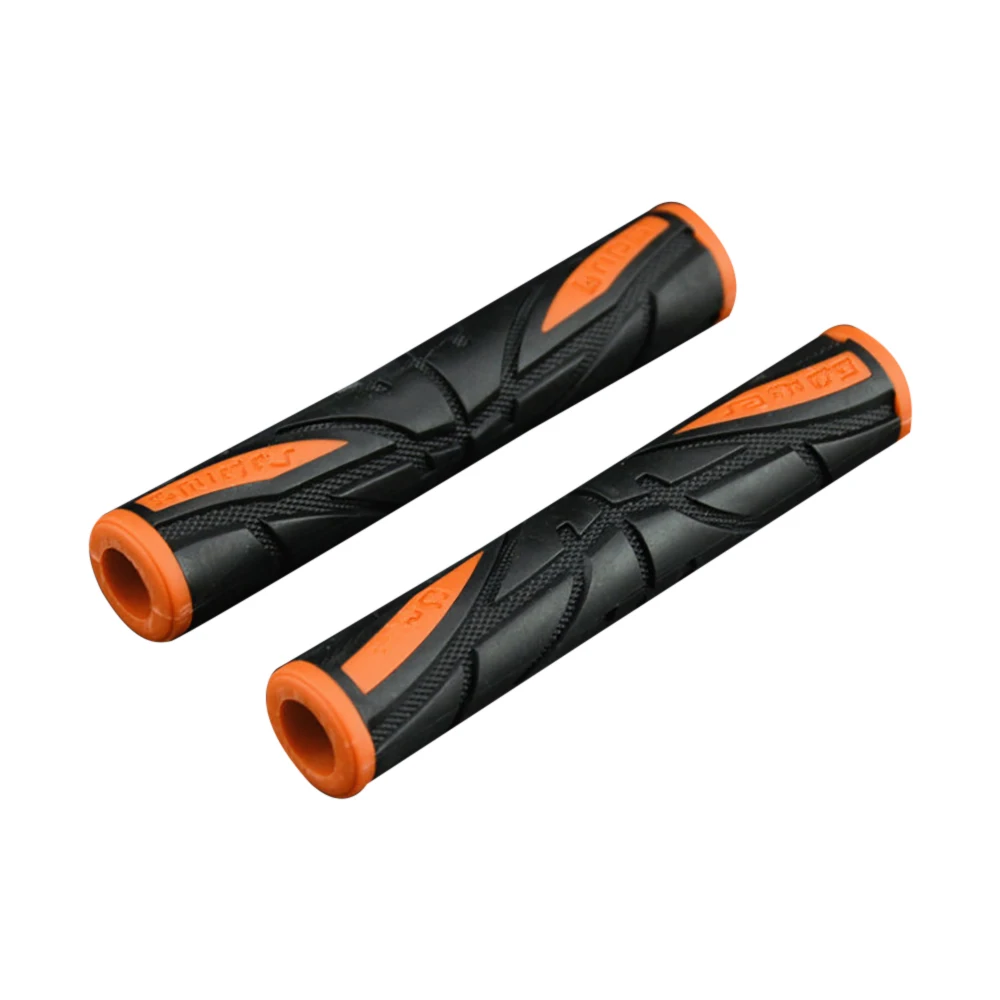 Color: green - 2Pcs Soft Anti-Slip durable Brake Handle Silicone Sleeve Motorcycle Bicycle Protection Cover Protective Handlebar Accessories