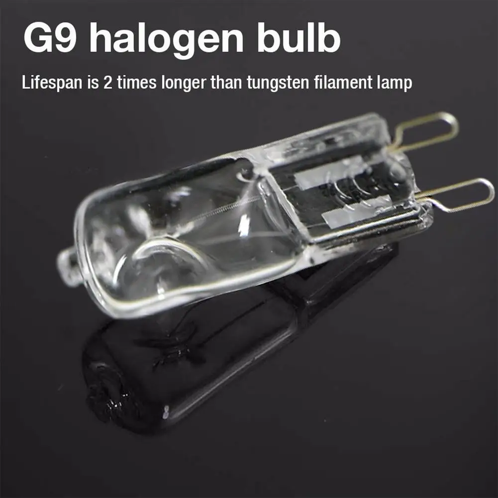 Wattage: 50w, Ships From: CN - G9 Oven Light High Temperature Resistant Durable Halogen Bulb Lamp For Refrigerators Ovens Fans 40W 500?„? Pin Bulb 110V-240V